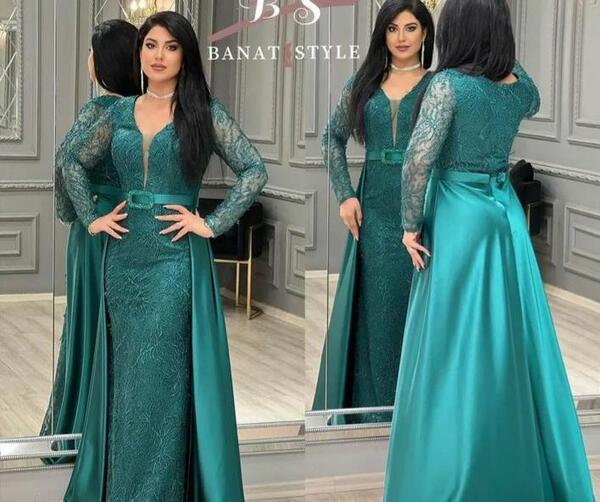 عکس لباس مجلسی کوتاه ساتن و گیپور