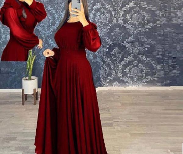 عکس مدل لباس مجلسی کوتاه کلوش شیک