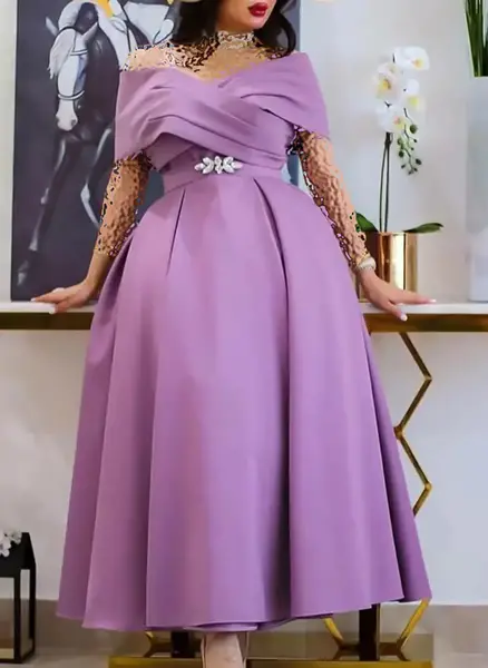 عکس مدل لباس مجلسی کوتاه کلوش