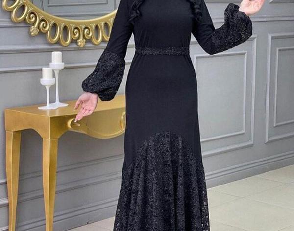 عکس لباس مجلسی کوتاه کمر کلوش