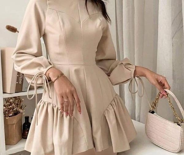 عکس لباس مجلسی کوتاه کره ای جدید