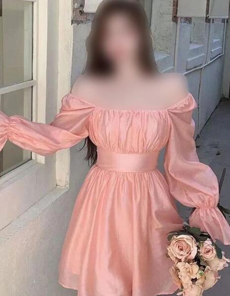 عکس لباس مشکی مجلسی کوتاه کره ای