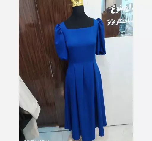 عکس مدل لباس مجلسی کوتاه کرپ باربی