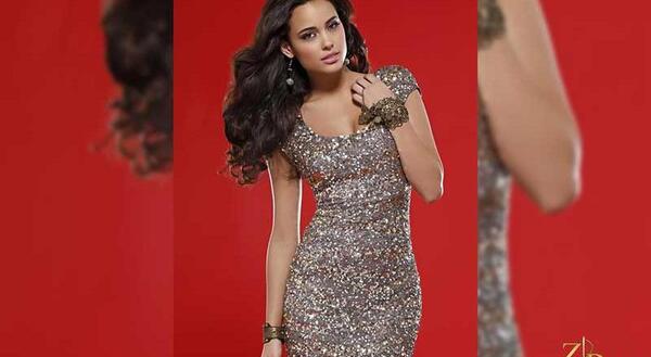 عکس مدل لباس کشی مجلسی کوتاه