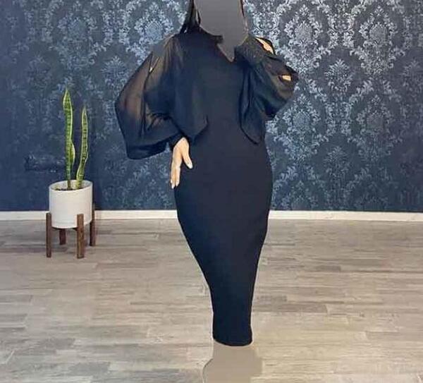 عکس مدل لباس مجلسی کوتاه گشاد