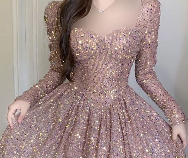 عکس مدل لباس مجلسی لاکچری کوتاه دخترانه