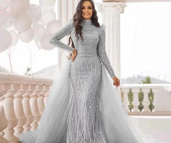عکس مدل لباس مجلسی ساده و شیک بلند