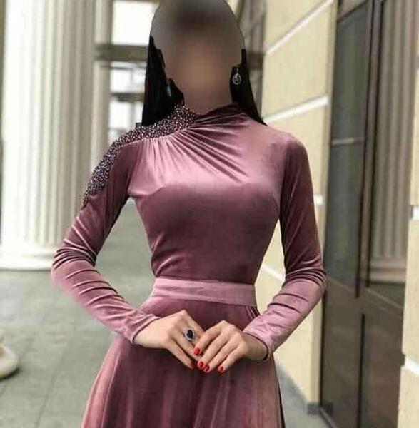 عکس مدل لباس مجلسی کوتاه مخمل جدید