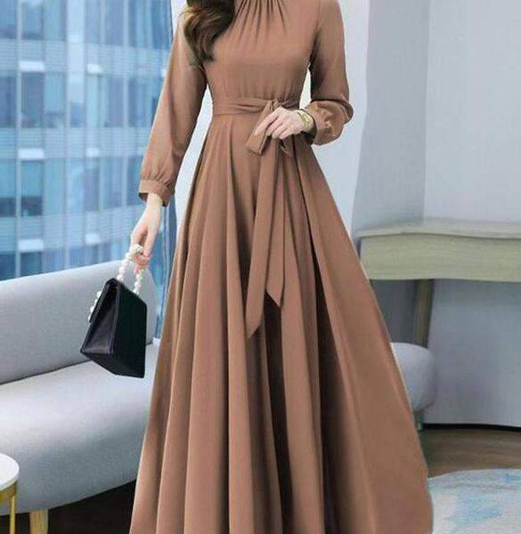 عکس مدل لباس شب بلند ساده و شیک