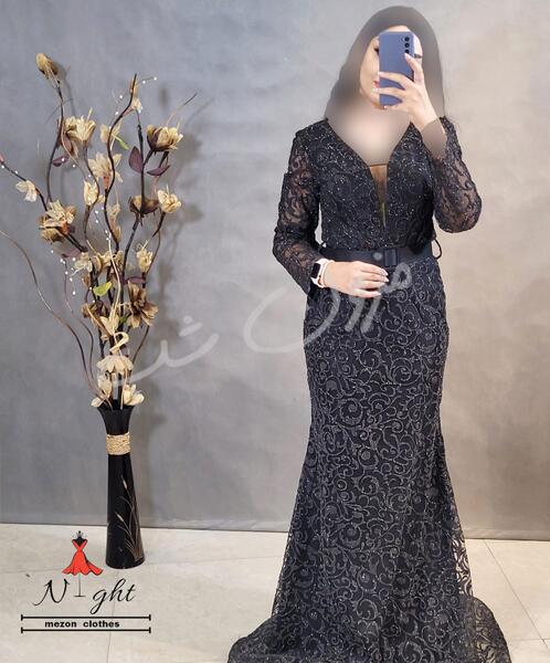 عکس مدل لباس مجلسی بلند ساده جدید