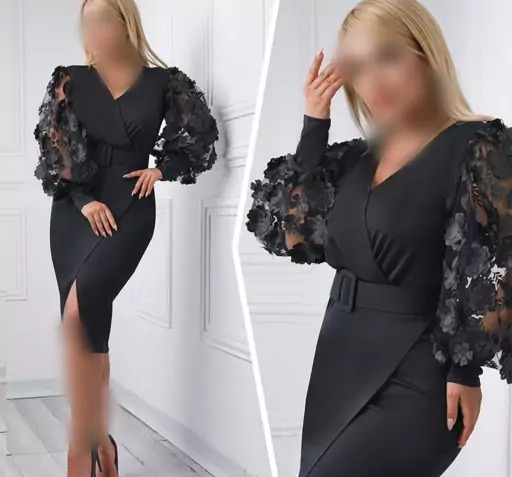 عکس لباس مجلسی دخترانه کوتاه نقره ای