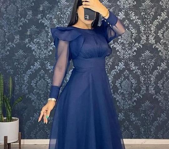 عکس مدل لباس مجلسی کوتاه نیم کلوش