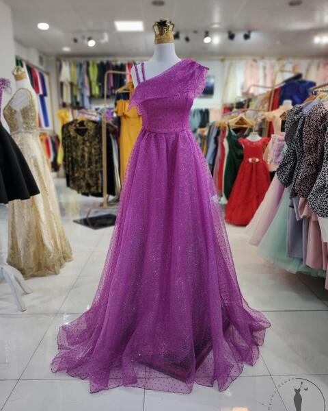 عکس مدل لباس مجلسی کوتاه یک طرفه