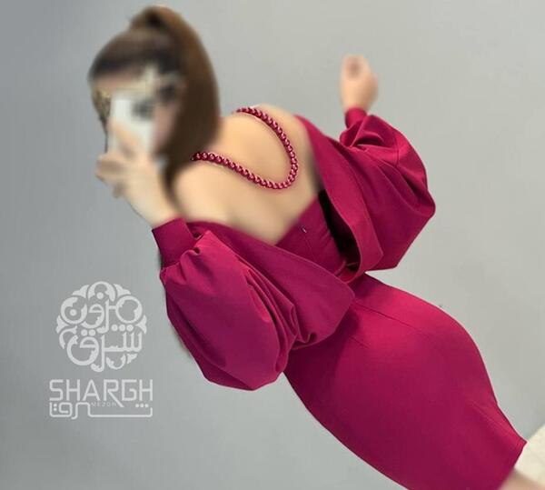 عکس لباس مجلسی زنانه کوتاه و باز
