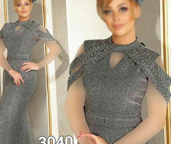 عکس مدل لباس مجلسی کوتاه لمه اینستاگرام