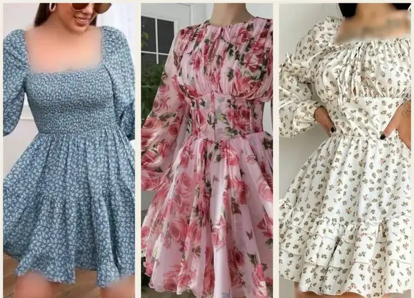 عکس مدل لباس مجلسی کوتاه ساده و شیک
