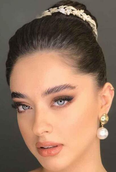 عکس مدل لباس مجلسی با موی کوتاه زنانه