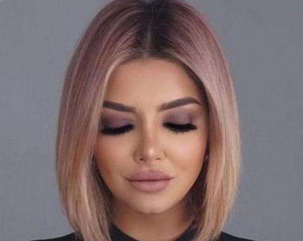 عکس مدل لباس مجلسی با موی کوتاه زنانه