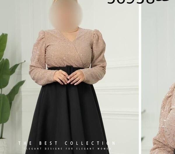 عکس مدل لباس مجلسی کوتاه دامن کلوش