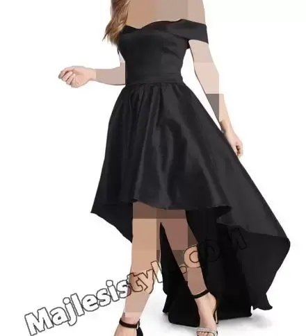 عکس لباس مجلسی کوتاه دنباله دار دخترانه
