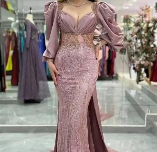 عکس لباس مجلسی کوتاه دنباله دار دخترانه