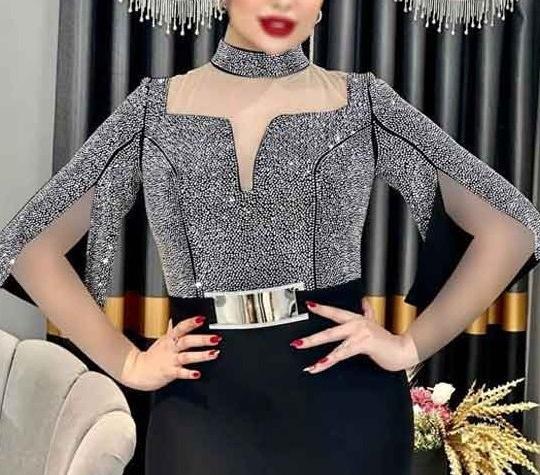 عکس لباس مجلسی کوتاه شیک دخترانه اینستا