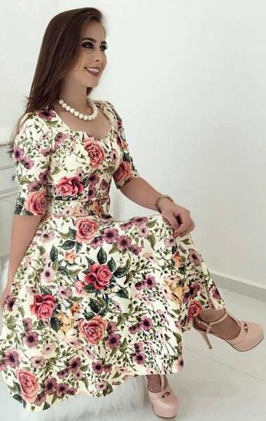 عکس مدل لباس مجلسی کوتاه حریر گلدار