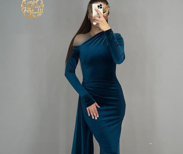 عکس مدل لباس مجلسی کوتاه چاک دار