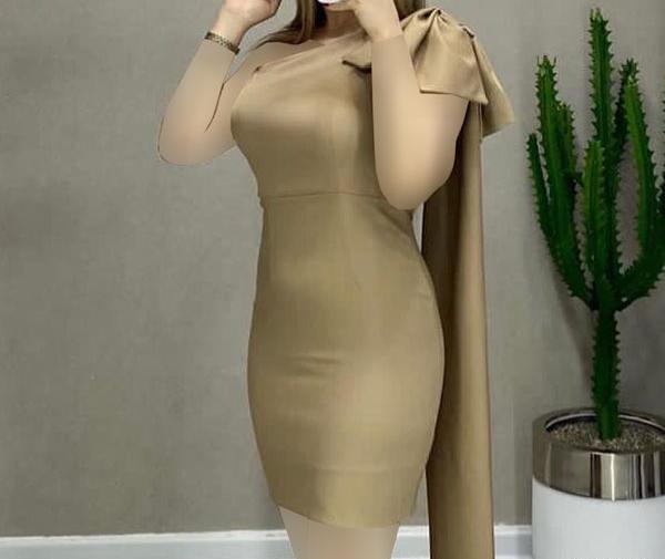عکس مدل لباس مجلسی کوتاه چسبان