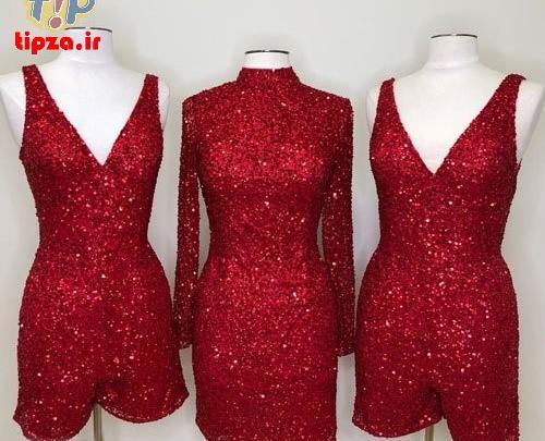 عکس مدل لباس مجلسی کوتاه تنگ دخترانه