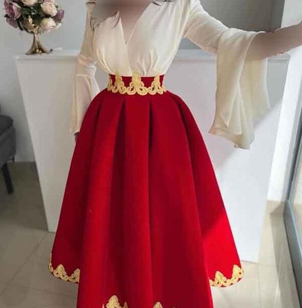 عکس مدل لباس مجلسی کوتاه ساده و شیک پوشیده