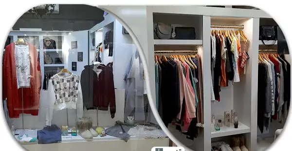 عکس فروشگاه لباس مجلسی زنانه در قزوین