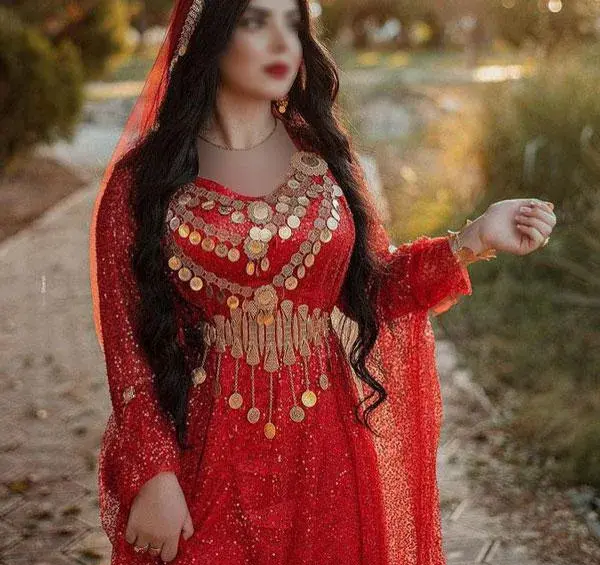 عکس لباس مجلسی زنانه کردی جدید