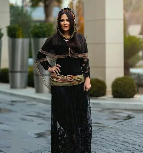 عکس لباس مجلسی زنانه کردی جدید