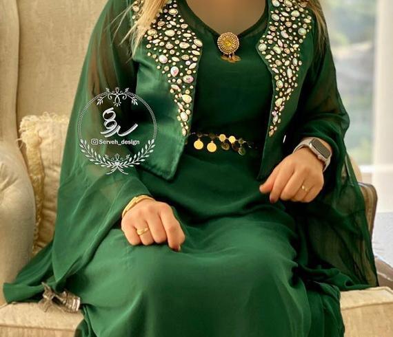 عکس لباس مجلسی زنانه کردی جدید