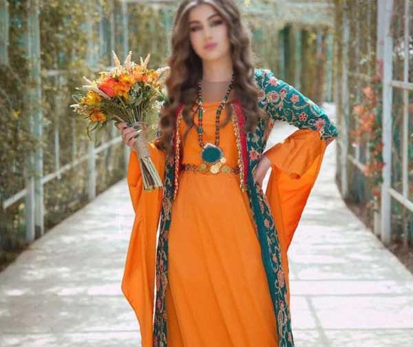 عکس لباس مجلسی کردی زنانه برای عروسی
