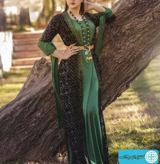 عکس لباس مجلسی کردی زنانه شیک