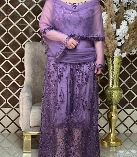 عکس لباس مجلسی کردی زنانه شیک