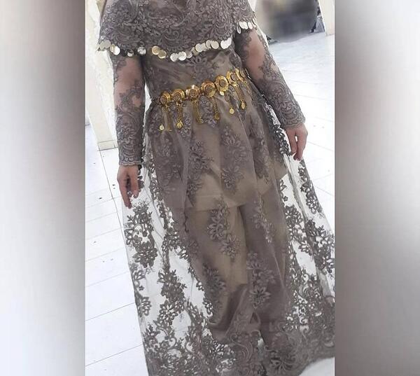 عکس لباس مجلسی زنانه کردی