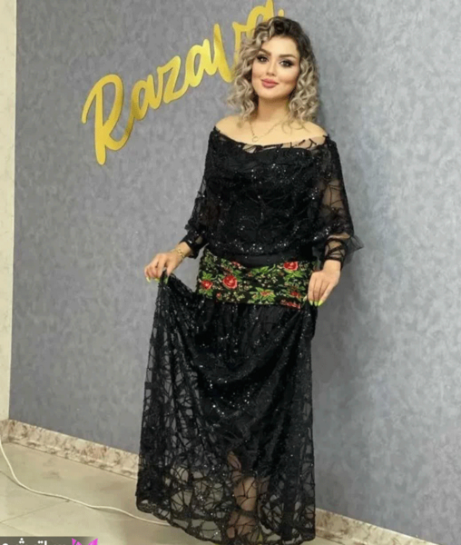 عکس لباس مجلسی زنانه کردی