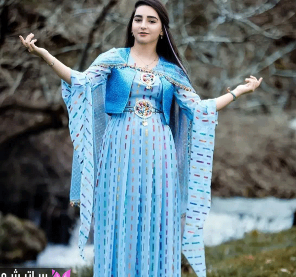 عکس قیمت لباس مجلسی زنانه کردی