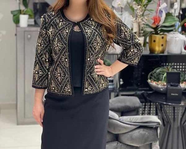 عکس لباس مجلسی زنانه کت و دامن