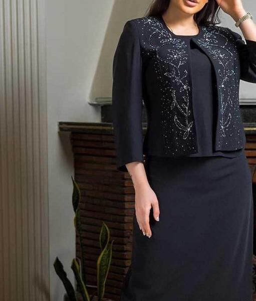 عکس لباس مجلسی زنانه کت و دامن