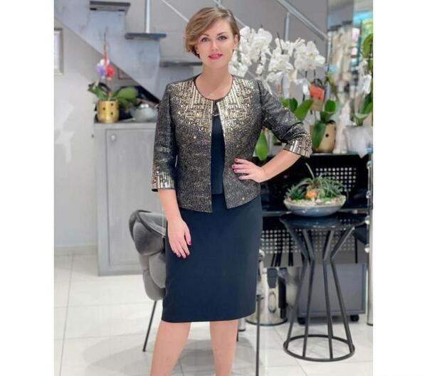 عکس لباس مجلسی زنانه کت و دامن