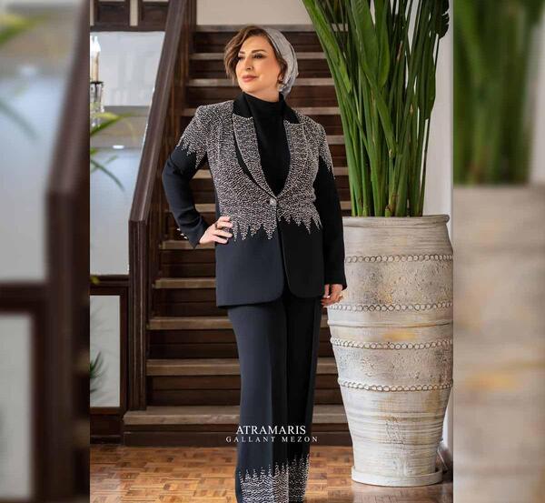 عکس لباس مجلسی زنانه شیک کت و شلوار