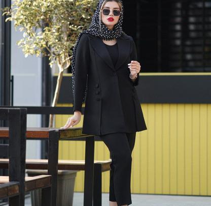 عکس لباس مجلسی زنانه کت شلوار