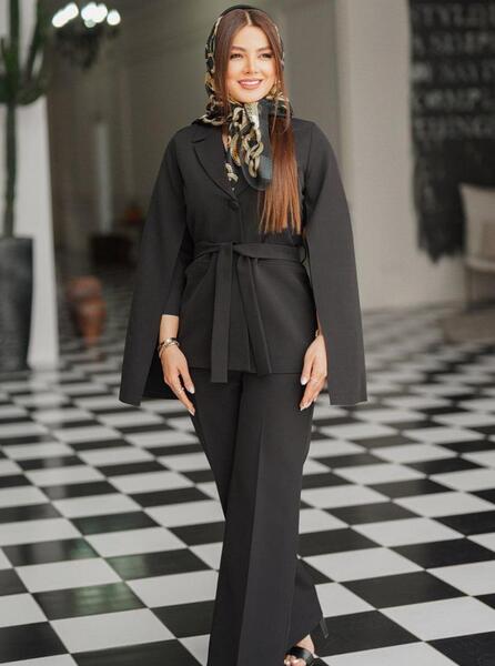 عکس مدل لباس مجلسی زنانه کت و شلوار