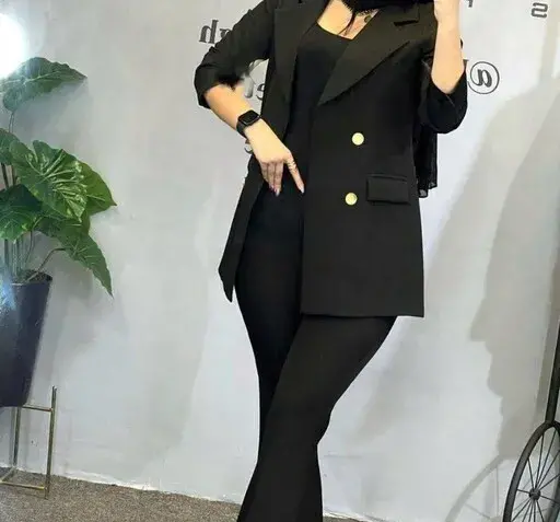 عکس مدل لباس مجلسی زنانه کت و شلوار