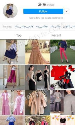 عکس لباس مجلسی زنانه کرج اینستاگرام