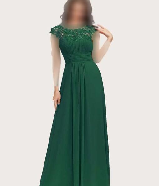 عکس لباس مجلسی زنانه گیپور و ساتن